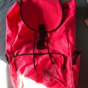 Pink bookbag/beach bag
